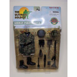 Ultimate Soldier WWII German Paratrooper Uniform Set 12" Figure Vintage 1999 NIB